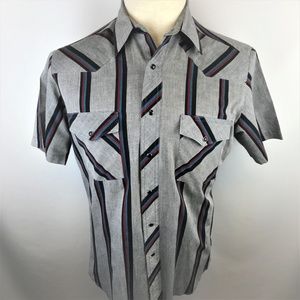 Corral West Ranch Wear Pearl Snap Western Shirt M
